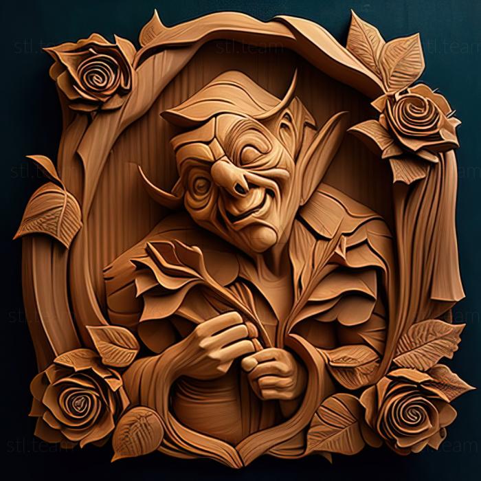 3D model st Rose from Trolls (STL)